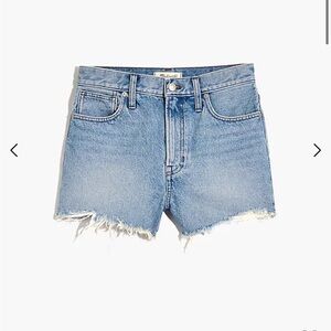 NWT The Perfect Jean Short in Hedrick Wash